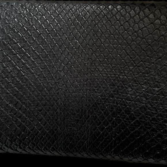 Tod's Grey Python Tri Fold Wallet - Picture 2 of 3